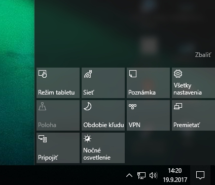 Ako zapnúť funkciu Nočného ovetlenia vo Windows