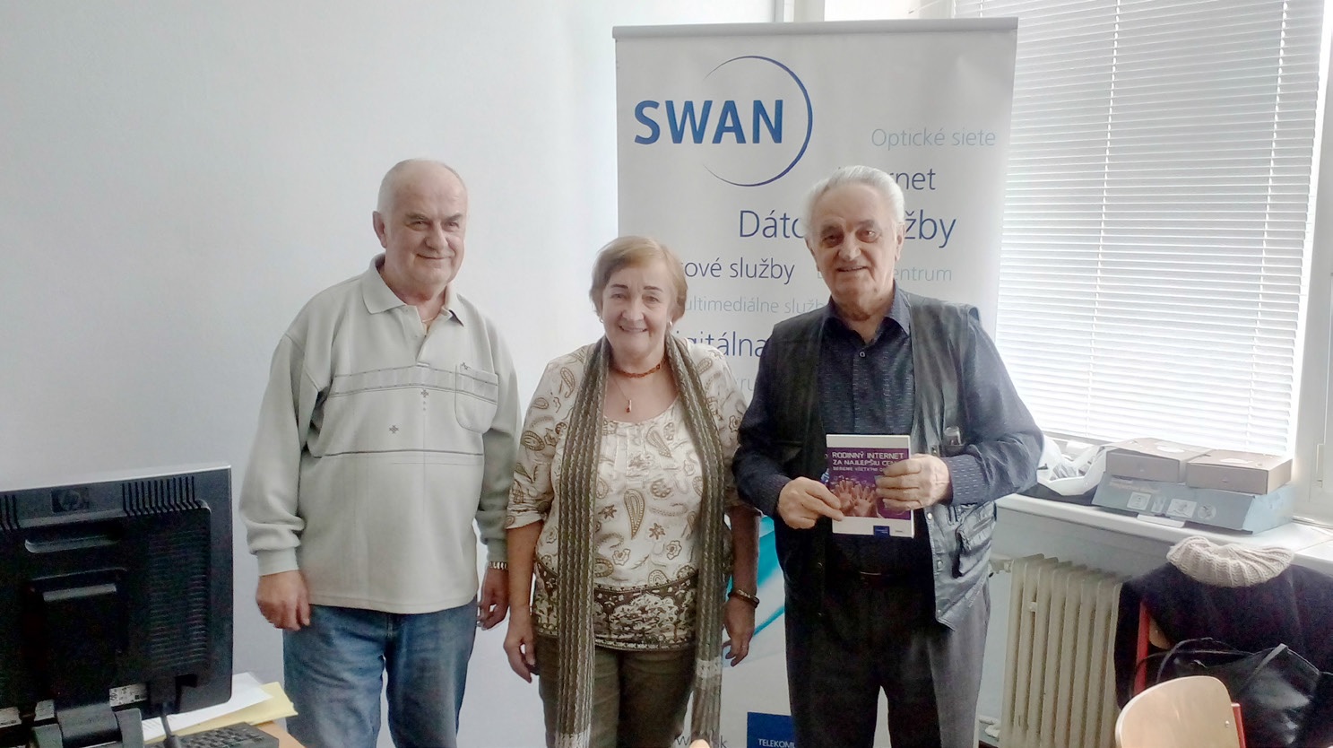 SWAN počítačové kurzy pre seniorov