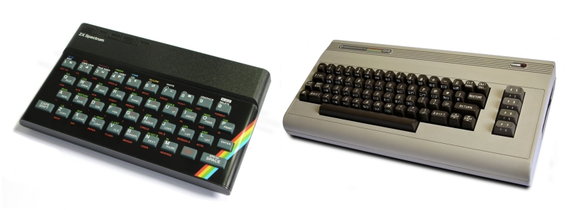 Commodore 64 a ZX Spectrum