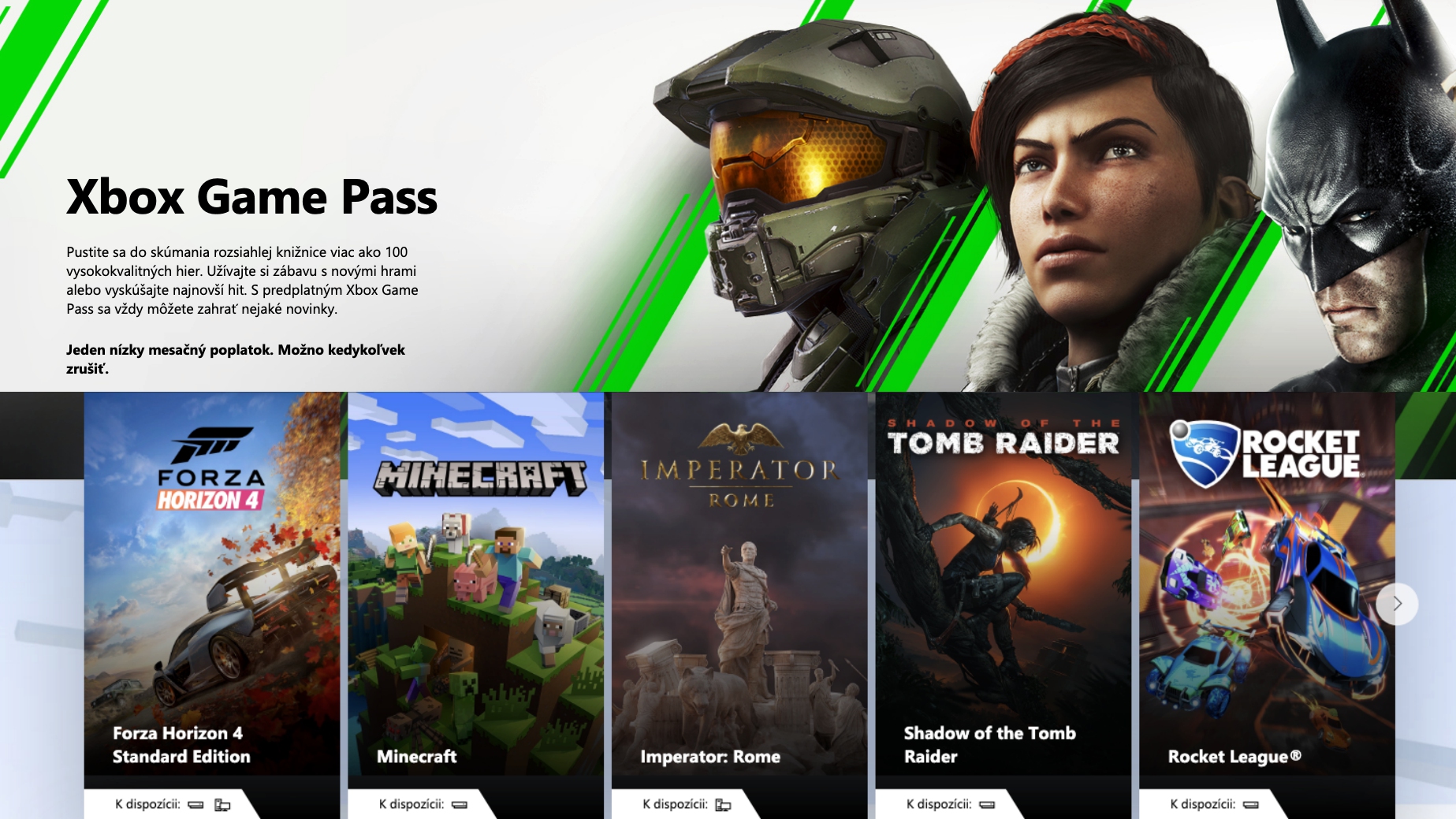 Microsoft Gamepass XBOX, PC